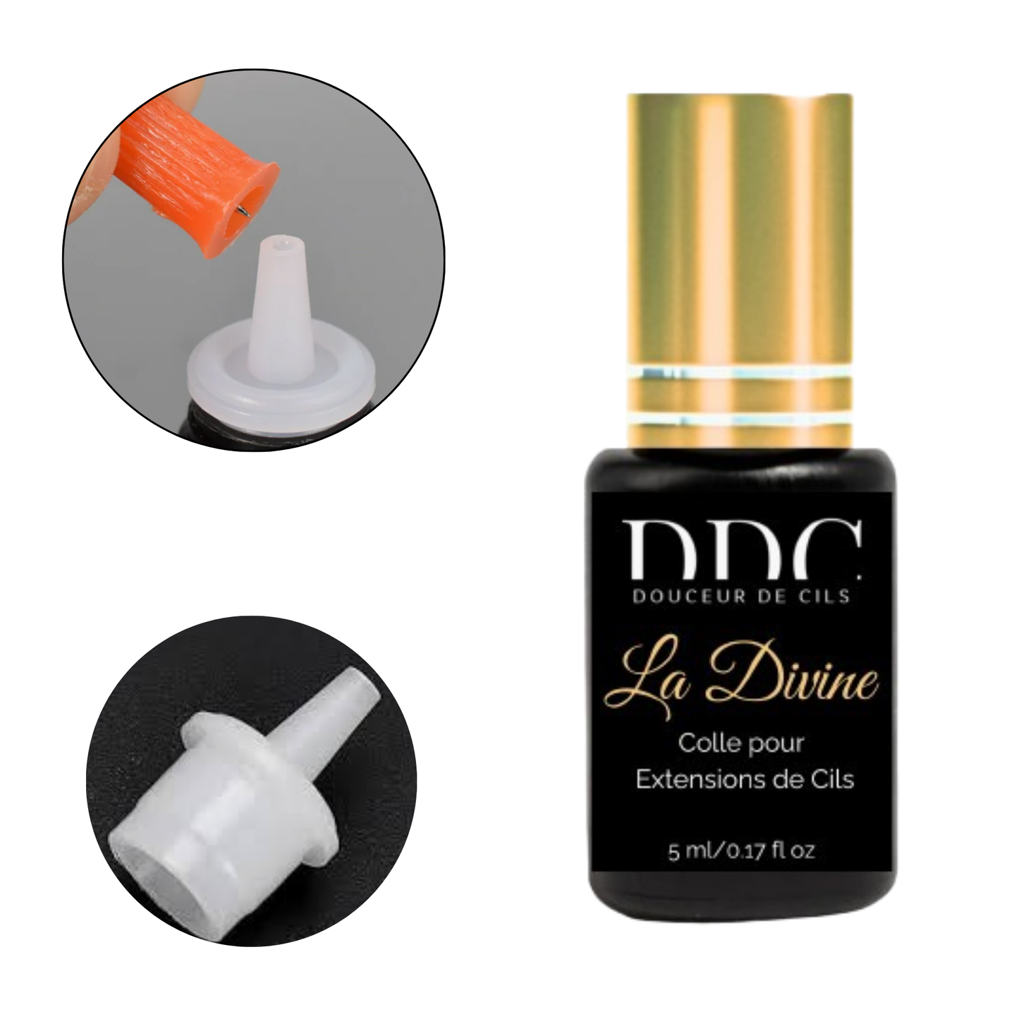 Colle pour Extensions de Cils "La Divine" 5ml